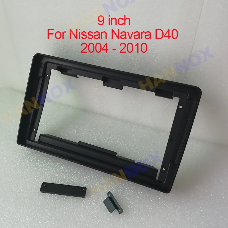 

9 дюймовый автомобильный радиоприемник 2 Din Android Стерео GPS плеер рамка для Nissan Navara D40 2004 2005 2006- 2010