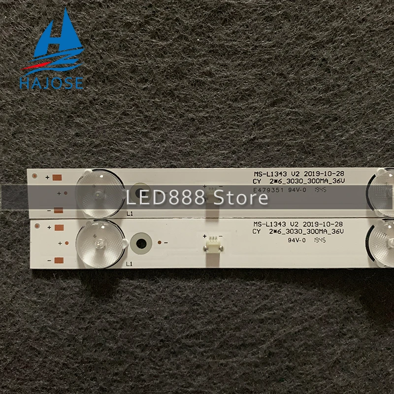 Светодиодная лента для подсветки 32 дюйма 10 шт./лот фонарь L2202 L1074 V2 2-6-3030-300MA-36V |