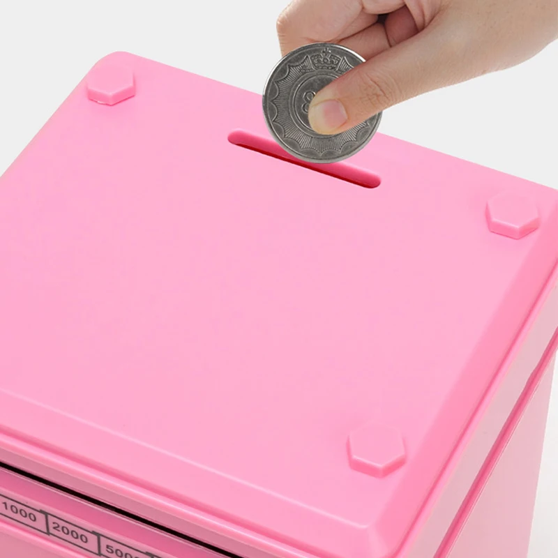 Цифровые монеты экономия наличных денег сейф мини-банкомат Электронная Копилка