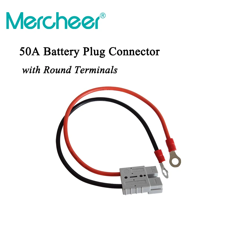 

Комплект разъемов Anderson к кабелю 600 В, 50 А постоянного тока, комплекты разъемов Anderson, комплект клемм аккумулятора, набор разъемов для солнечно...