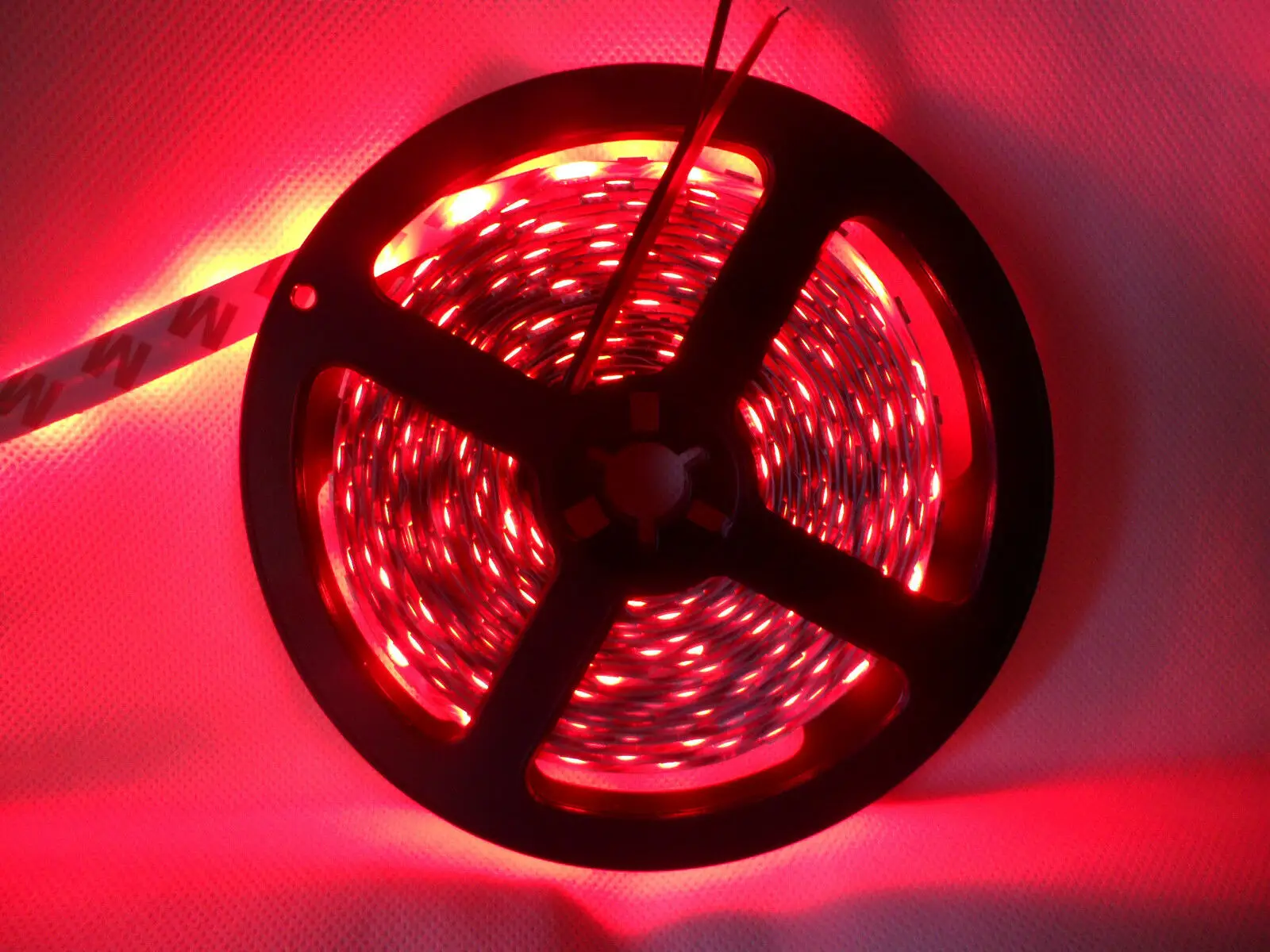 DIY LED U-HOME Рождественская лампа 5 м/катушка 300 светодиодов DC12V SMD5050 60 светодиодов/м Светодиодная лента красного цвета неводонепроницаемая для праздничной вечеринки