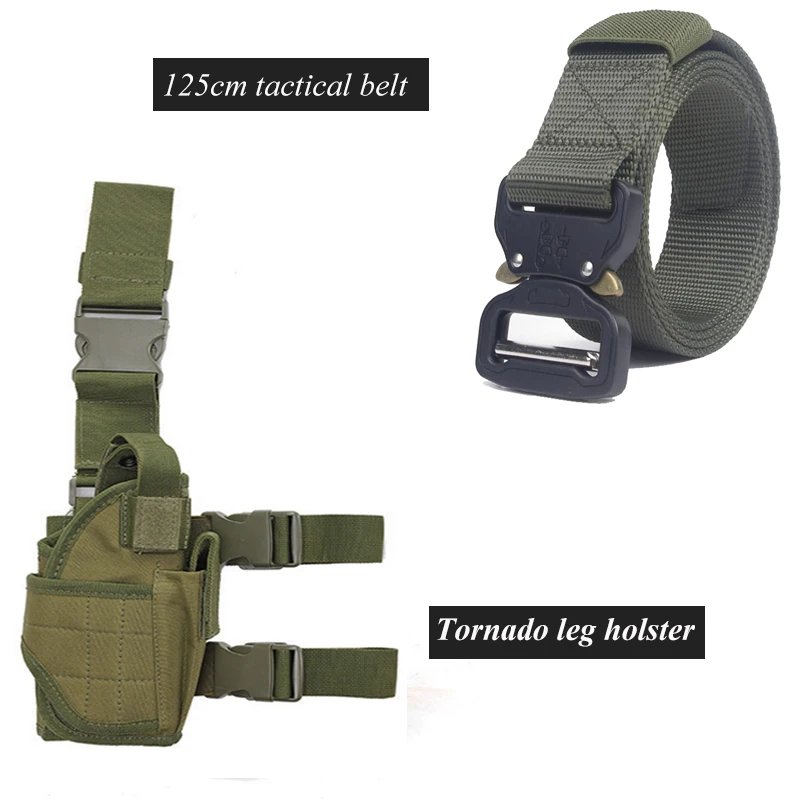 Combination 3 Тактическая кобура для пистолета IWB Cancealed Carry кобура для пистолета Glock 17 19 Beretta 92 Sig Sauer P226 USP Colt 1911 нейлоновая кобура - Цвет: Combination 3