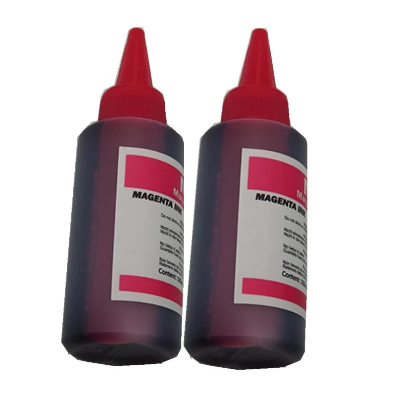 100ML 2M Цвет набор заправки чернил, красителей Наборы для Epson BX625FW BX630FW BX635FWD BX925FWD BX935FWD WF-7015 WF-7515 WF-7525 принтер - Цвет: 100ML 2M