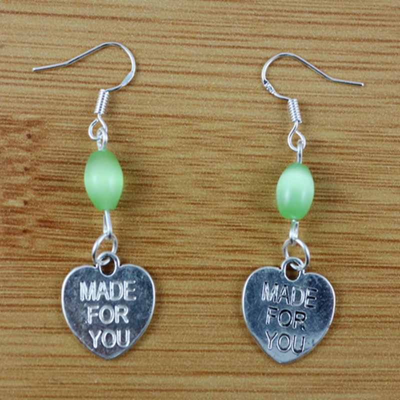 Серьги-подвески в виде оленя винтажный шелковый шнур цветок корона роза журавль