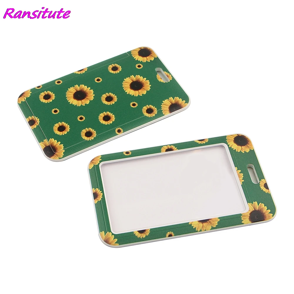 Ransitute R1488 зеленого цвета с изображением подсолнуха Скрытая инвалидности шнурки