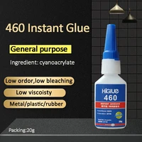 higlue 460 instant super glue low whitening low odor instant adhesive does not whitish