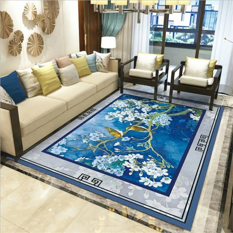 

Fresh Flowers Fashion Soft Flannel Lion 3D Printed Rugs Mat Rugs Anti-slip Large Rug Carpet Home Decoration 05