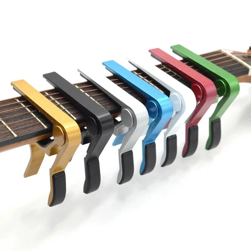 aluminium legierung gitarre capo gitarre tuner schnell ändern schellen capo ton ukulele bass akustische klassische elektrische gitarre zubeh