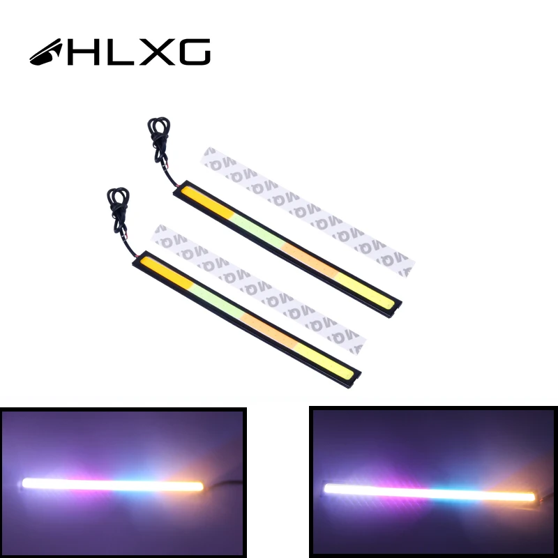 Ультратонкая ДХО дневная ходовая лампа Трубная направляющая опора для мотоцикла