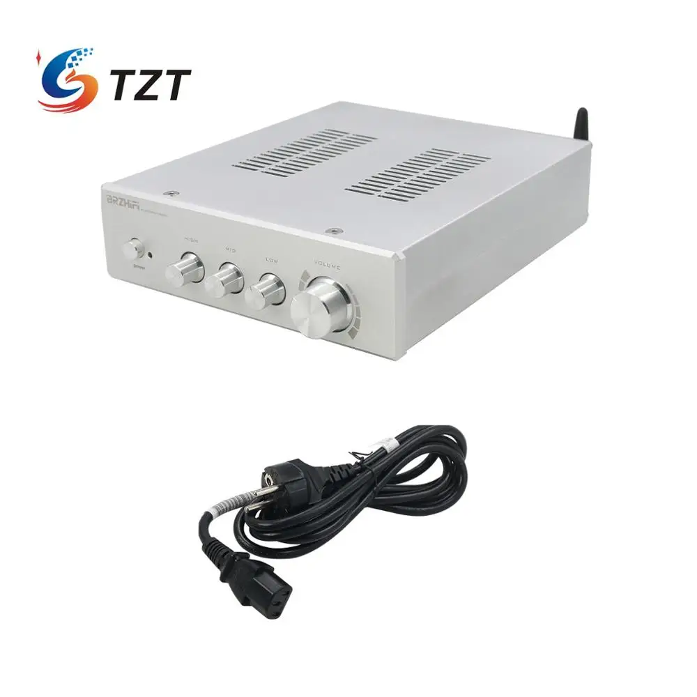 TZT Bluetooth 5 0 усилитель мощности Hi-Fi 300Wx2 цифровой в сборе | Электроника
