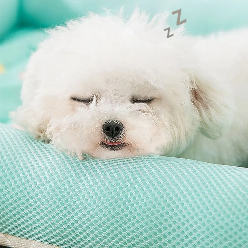 

2021 Summer Dog Cat Bed House Kennel practical Ice Pad Dog Sleeping Mats Pet Supplies applicable for pet of less than 8 jin