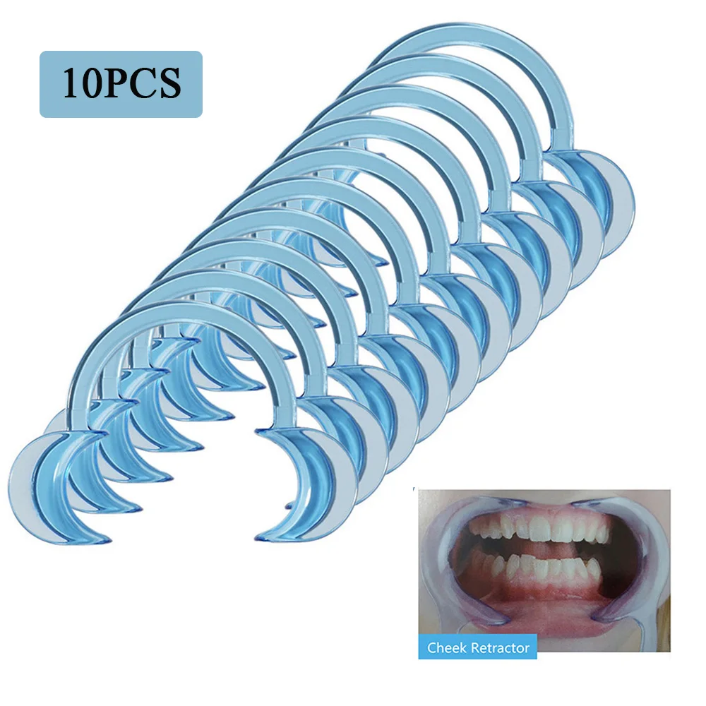 10 шт. многоразовые ремешки для отбеливания зубов губ | Красота и здоровье