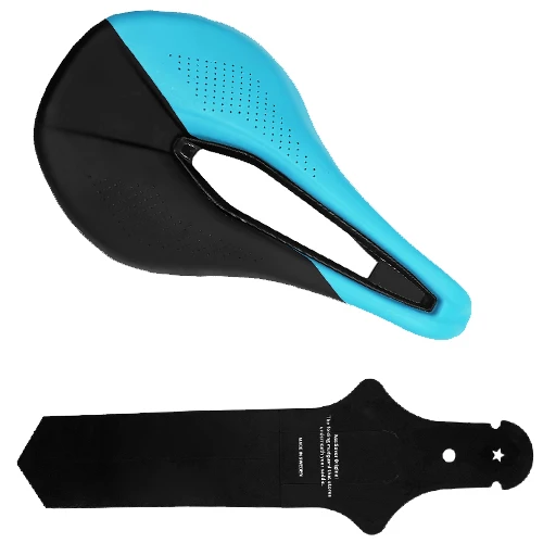 Add mudguard 5 Легкое велосипедное седло ironman s Triathlon Tri TT, велосипедное седло, шоссейное, mtb, Велосипедное Сиденье, Timetrial, седло, запасные части - Цвет: Add mudguard 5