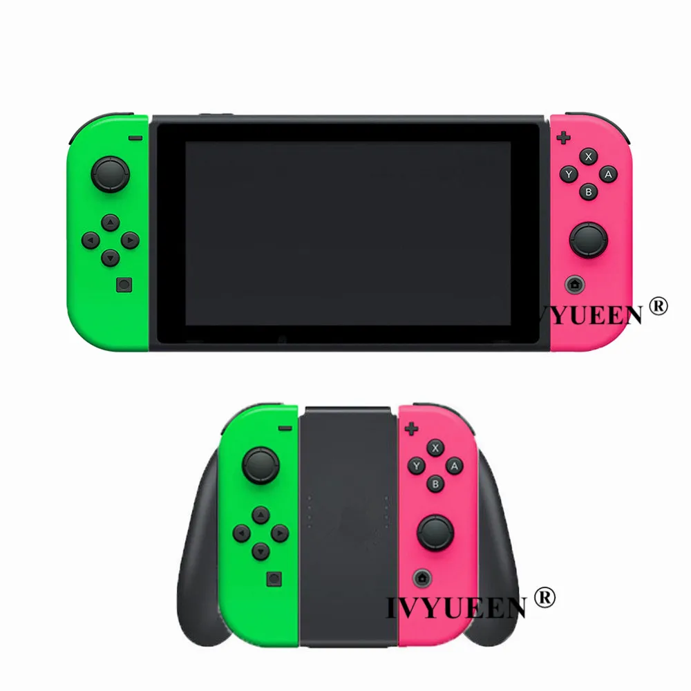 IVYUEEN 1 пара для Nitendo switch NS JoyCon Joy Con контроллер корпус оболочка чехол для Nintendo doswitch зеленый фиолетовый розовый чехол