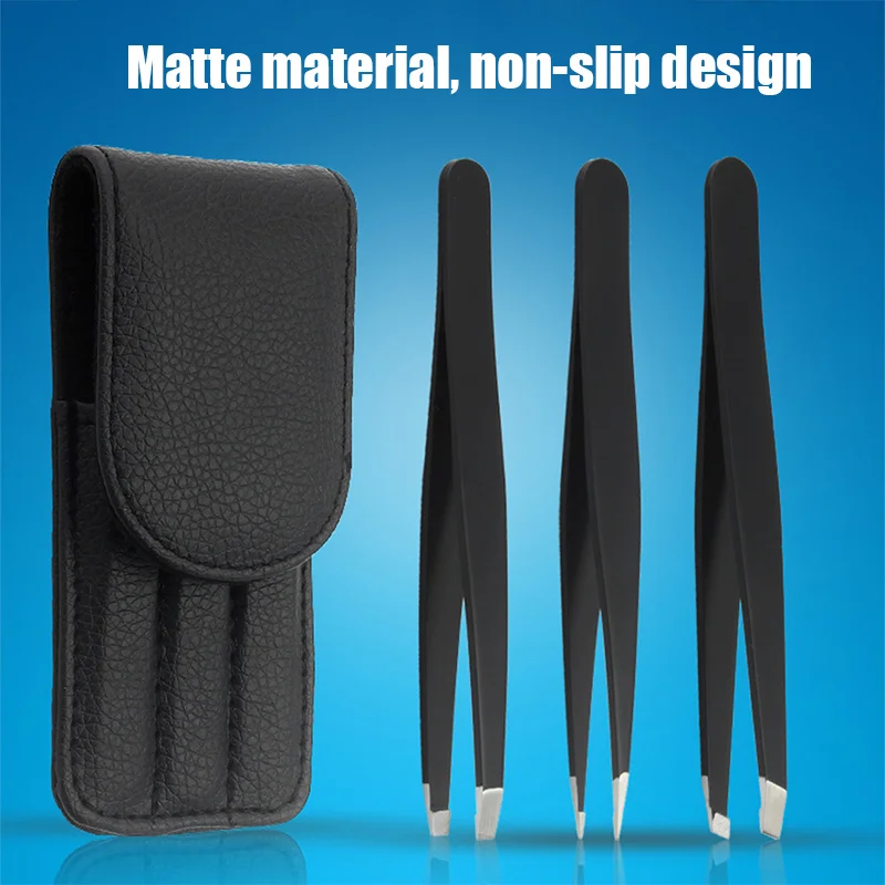 

Ingrown Hair Removal Tool Extraction Stainless Steel Portable Eyebrow Tweezers KG66