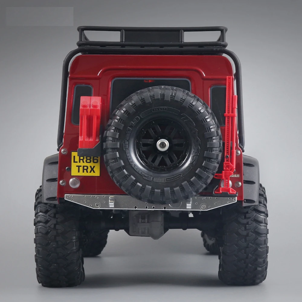 Классический передний и задний бампер TRX4 из алюминиевого сплава для