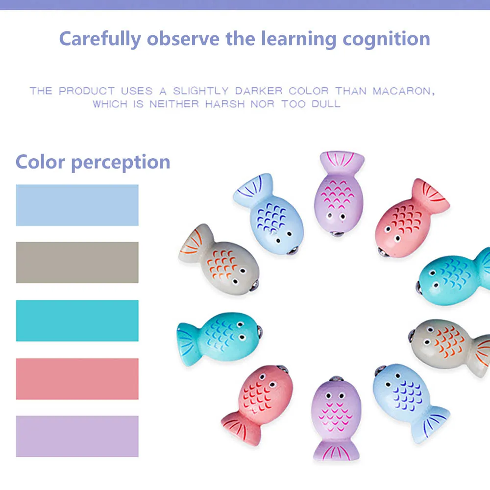 

Baby Wooden Montessori Toys Digit Magnetic Games Fishing Toys Game Catch Worm Educational Puzzle Toys Kids Children Xmas Gifts