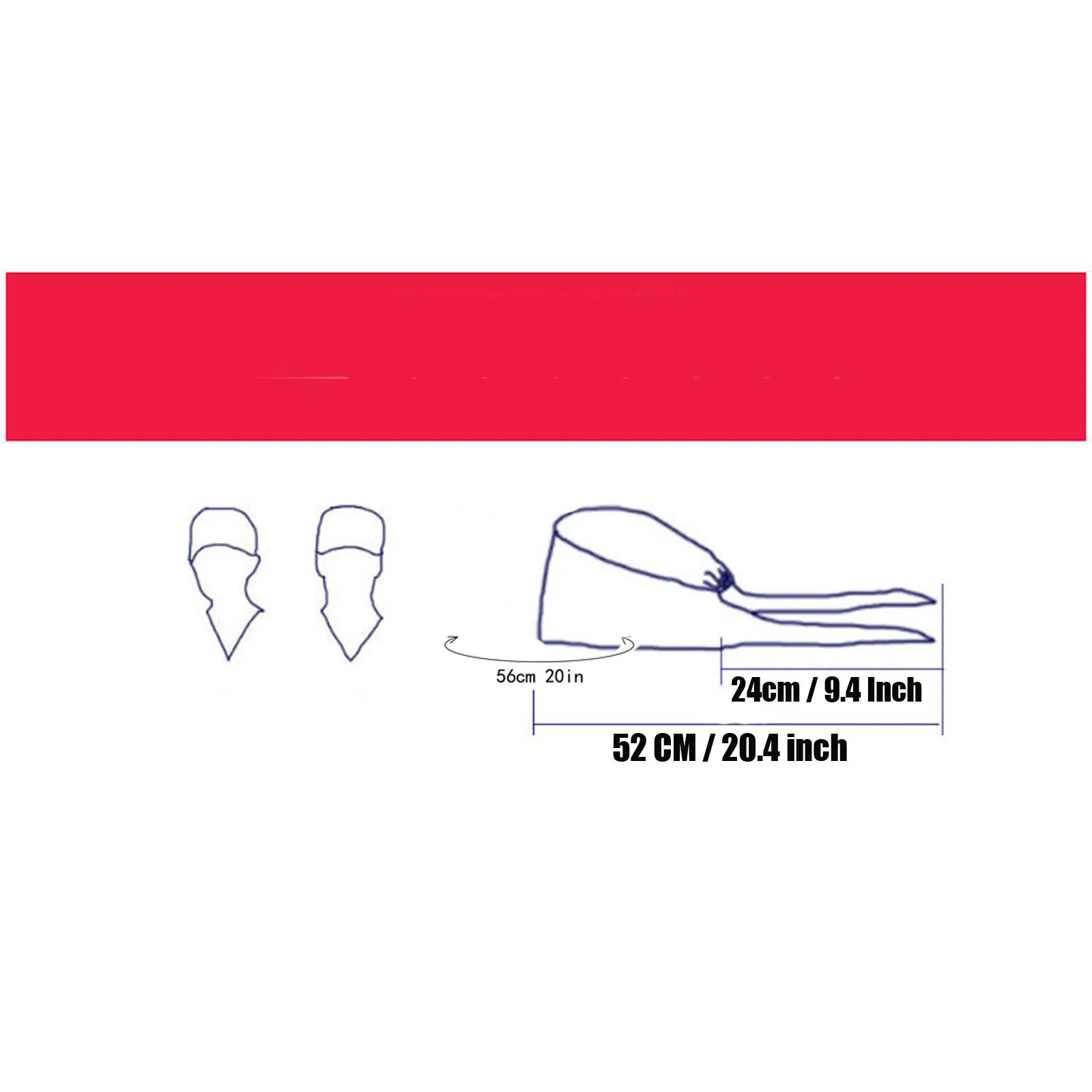 

Working Cap Sweatband Bouffant Turban Hat Buttons Tie Back Adjustable Nurse Hat Printed Comfortable 2020#45