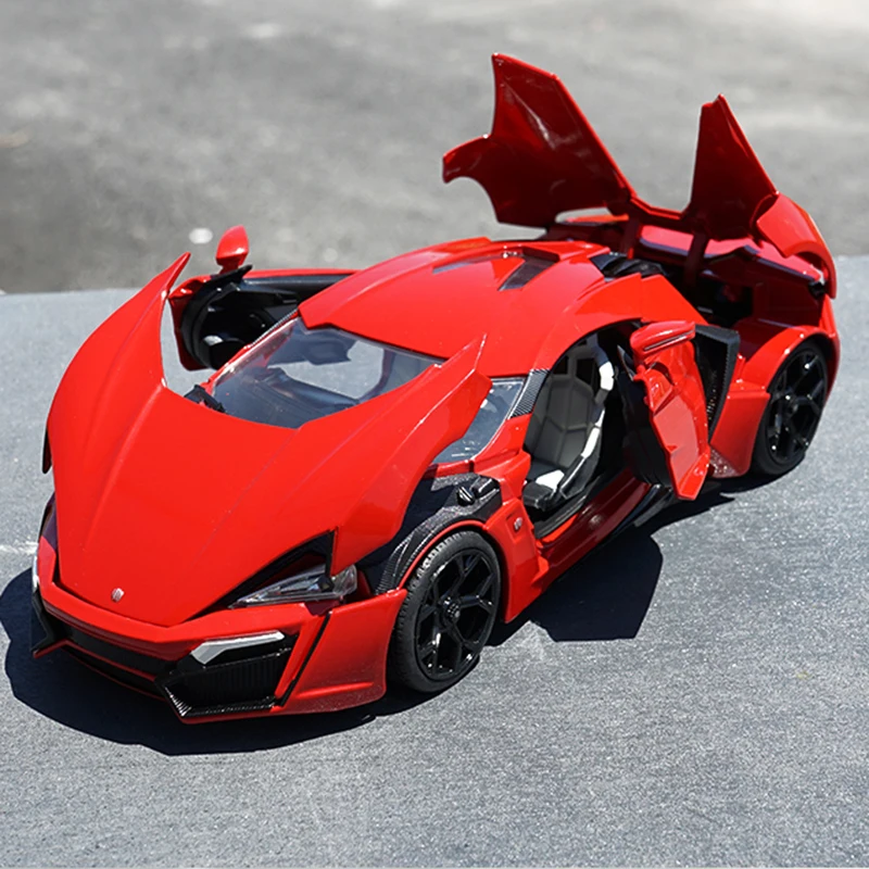 Литая в масштабе 1:18 классическая спортивная машина JADA модель автомобиля из