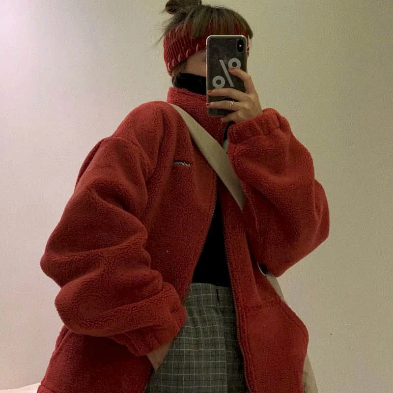 2022 зимняя хлопковая куртка для студентов в Корейском стиле свободная большого