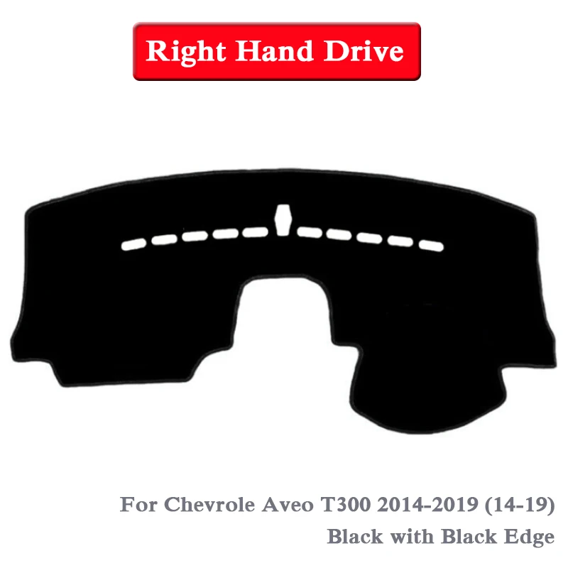 Коврик для защиты приборной панели от светильник коврик розовый Chevrolet Aveo T300 2010 2019