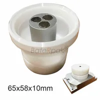 65x58x10mm BateRpak Pad Printing Machine spare part Ink Cup,Pad Printer Move Oil tank, RJ1 Ceramic Ring