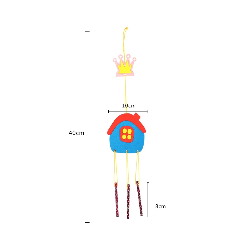 Sz Паровая игрушка для детей DIY Wind Chime Handmad Bell игрушка-головоломка ручная рукоделия