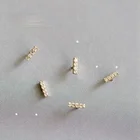 Корейские простые дизайнерские серьги в форме вертикальной полосы, модные женские серьги с золотым покрытием и кубическим цирконием класса ААА, очаровательные женские коктейльные ювелирные изделия