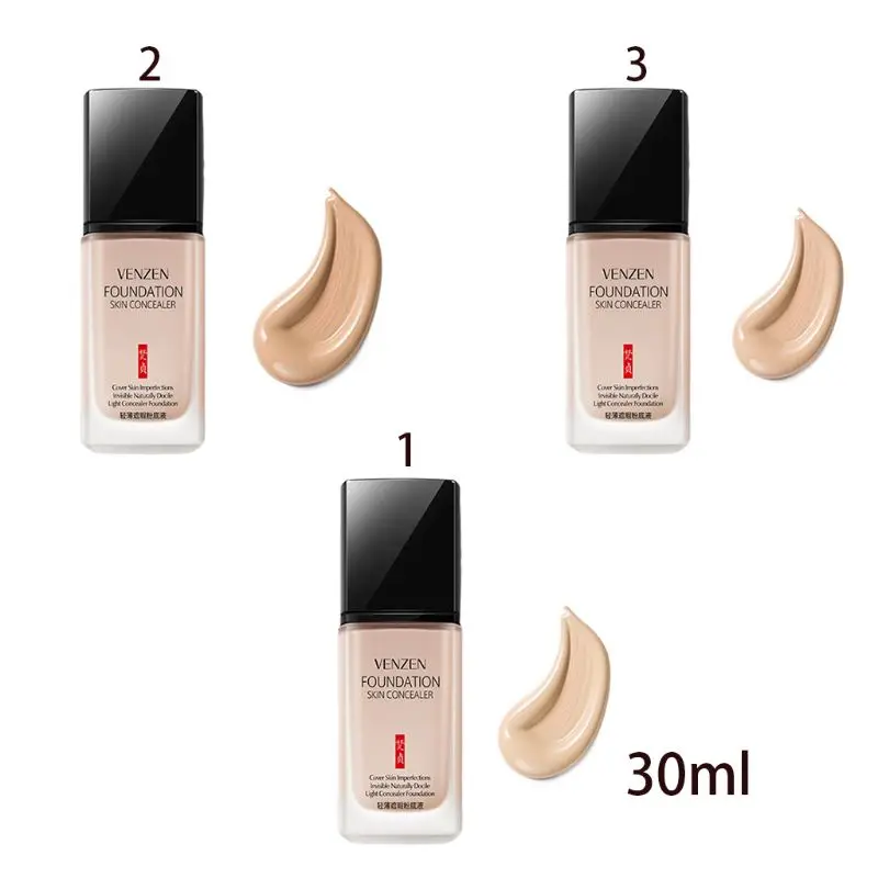 Жидкий консилер с полным покрытием 30 мл крем для глаз темные круги макияж