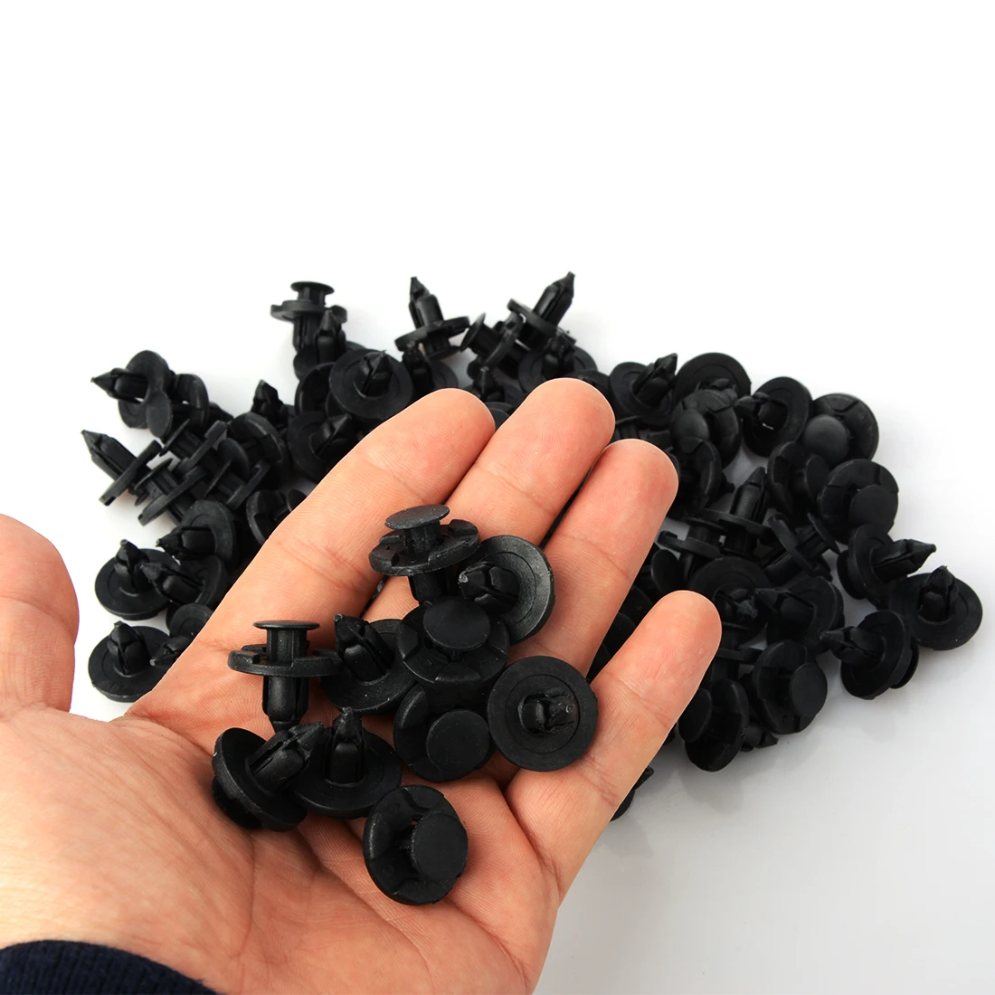 100 шт. 8 мм Автомобильная заклепка для брызговика бампера специальные нейлоновые