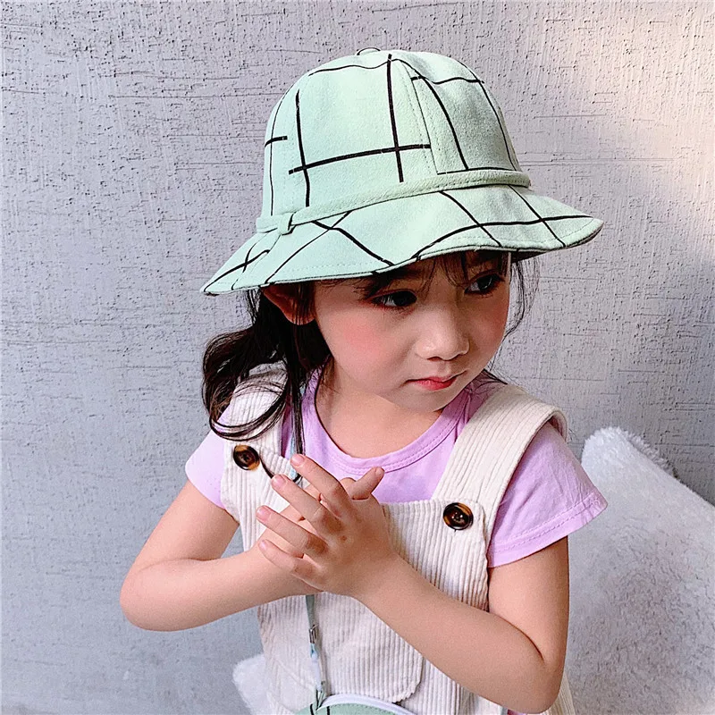 Новинка Детские шапки для девочек Модная сетчатая Солнцезащитная шляпа Сезон