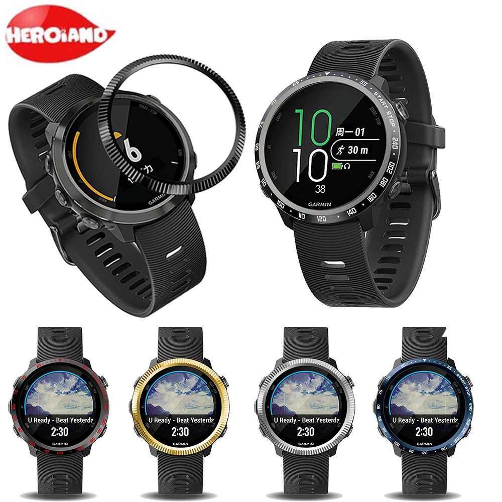 

Protection Ring Anti Scratch For Garmin Forerunner 645 Ring Bezel Styling Frame Case Cover Bezel Ring For Forerunner 645 Music