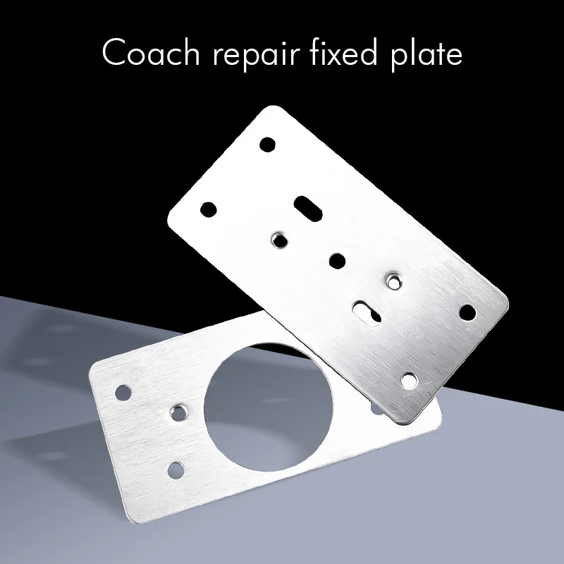

1pcs Hinge Repair Plate For Cabinet Furniture Drawer Window Stainless Steel Plate Repair Furniture Accessories Hardware