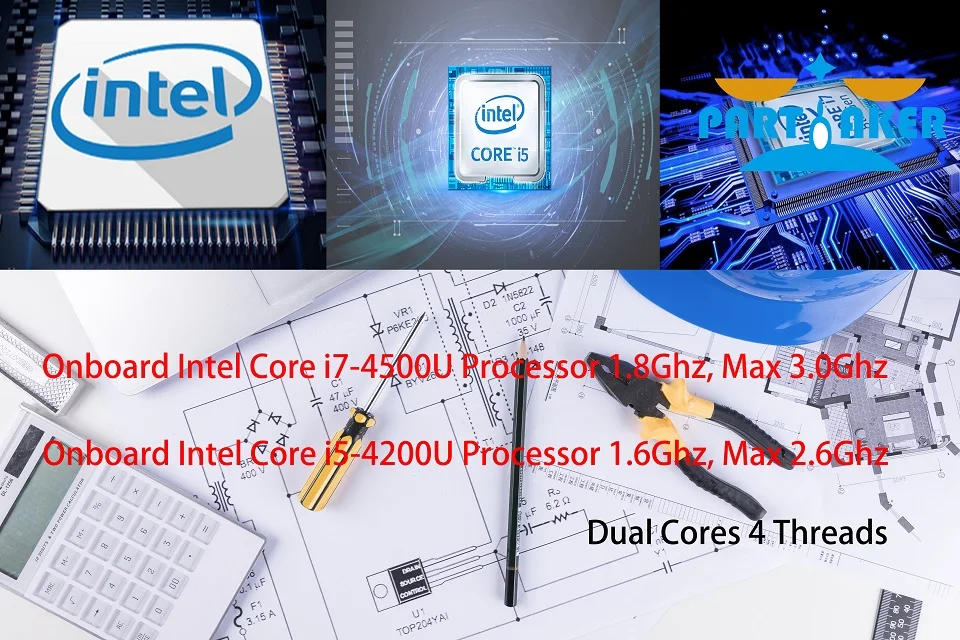 Причастником промышленного ПК безвентиляторный мини компьютер Intel i5 4200U i7 4500U 6* RS232/485 2* Intel Lans GPIO LPT HDMI VGA 8* USB WiFi 3g/4G