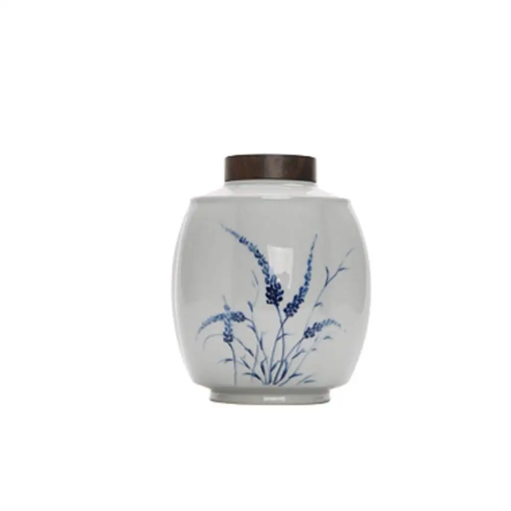 Adult Funeral Urn Ceramics Moisture Proof Handcrafted Cremation Urns for A Small Amount Human Ashes 10.512cm