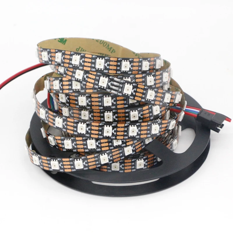 

WS2815 DC12V WS2813 DC5V 5050 RGB LED Pixels Strip http Light Individually Addressable LED Dual-Signal 30/60/144 Pixels/Led/m