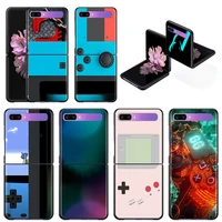 case for samsung galaxy z flip 5g cover cellphone shell caso mobilephone fundas game console switch remote control handle