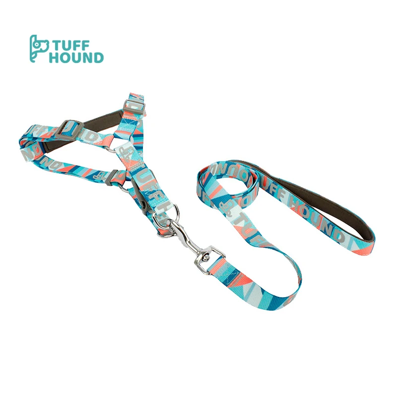 Поводок для собак светоотражающий мягкий жилет регулируемый дизайн подходит маленьких средних и больших