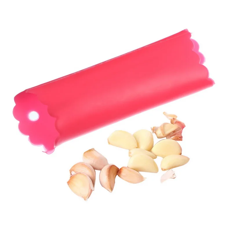 Овощечистка практичный Волшебный силиконовый чеснок устройство для чистки