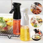 Бутылка-распылитель для оливкового масла для барбекю, съедобное масло, банка для приправ, прозрачная Бытовая кухонная посуда