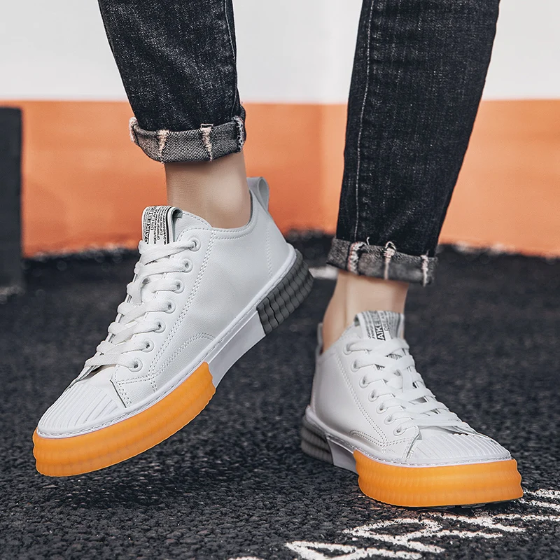 Кроссовки PARZIVAL мужские с низким верхом Вулканизированная подошва дышащие кеды