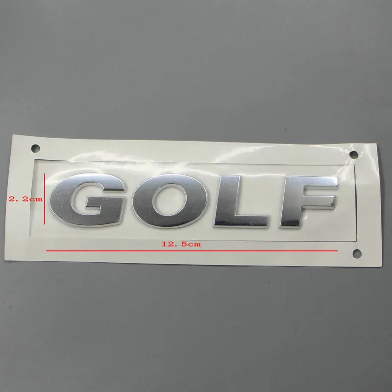 Подходит для Golf 4 5 6 7 8 MK4 MK5 MK6 MK7 MK8 багажник с надписью и задним логотипом |