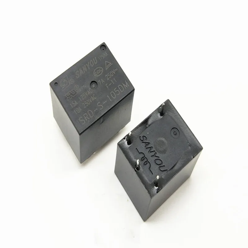 2PCS Original New SANYOU SRD-S-105DM SRD-S-112DM SRD-S-124DM 4PINS 10A 5VDC 12VDC 24VDC Power Relay | Обустройство дома