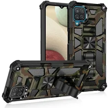 Car Agnet Ring Shockproof Armor Camouflage Phone Case For Samsung Galaxy A42 A52 A72 A82 S20 21 Plus Ultra Mobile Phone Covers
