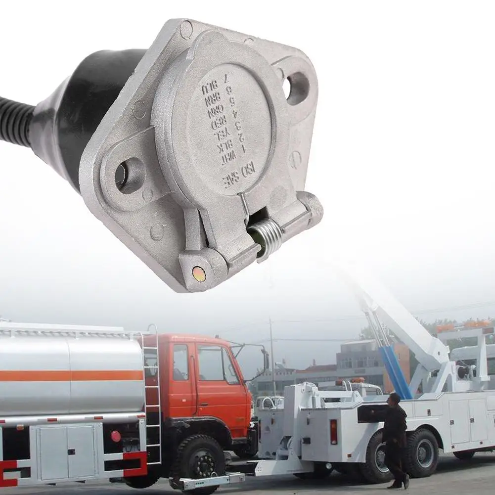 VODOOL круглый прицеп адаптер разъем кабель синхронный дисплей прицепа 7 ПУТЬ