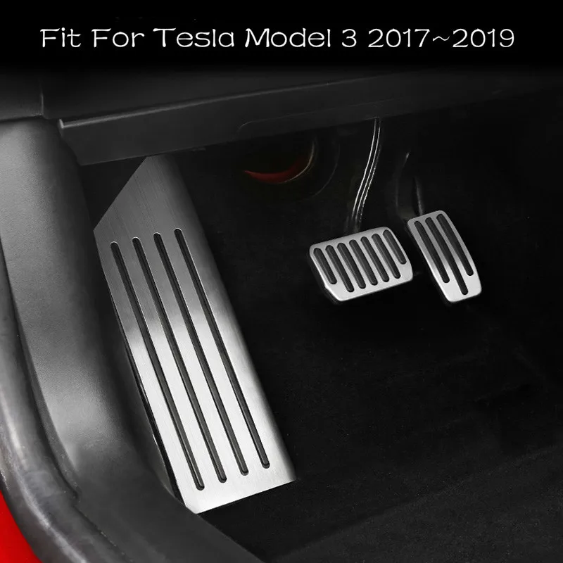 Ножная педаль из алюминиевого сплава для Tesla Model 3 подставка педали газа