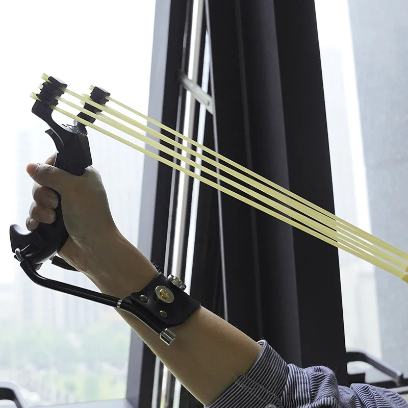 Игры для детей профессиональная двойная Резиновая лента традиционная Рогатка