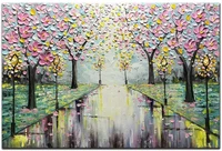 5d diamond painting kits for adults full round cherry blossom mosaic cross stitch kits embroidery kits home wall decor