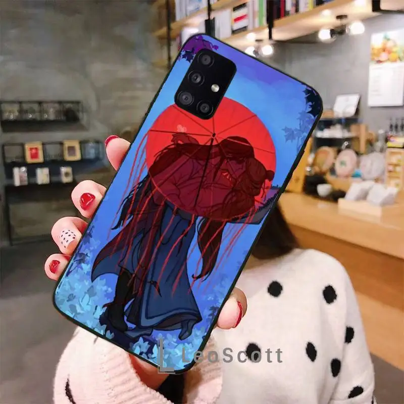 

Tian Guan Ci Fu Phone Case For Samsung A40 A31 A50 A51 A71 A20E A20S S8 S9 S10 S20 Plus note 20 ultra