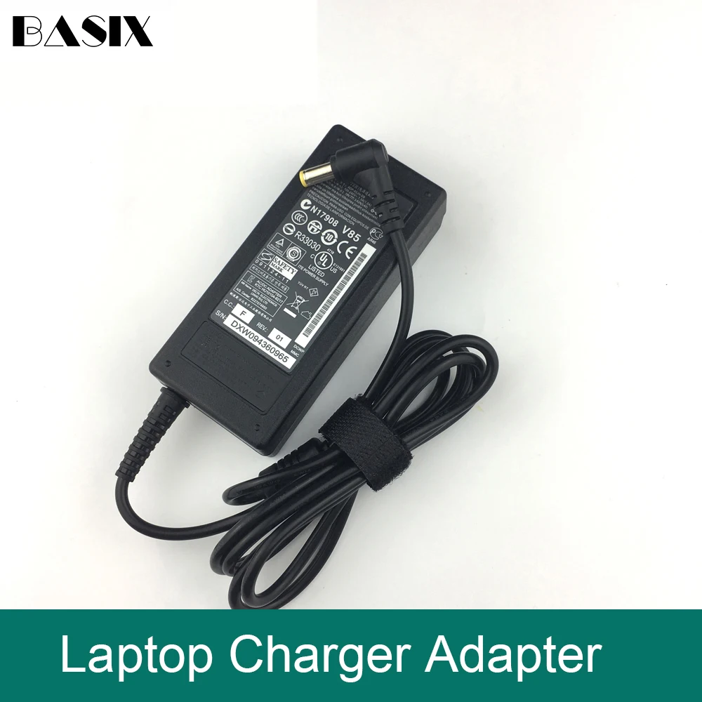 Оригинальный адаптер переменного тока Basix 65 Вт 19 в блок питания для ноутбуков Acer